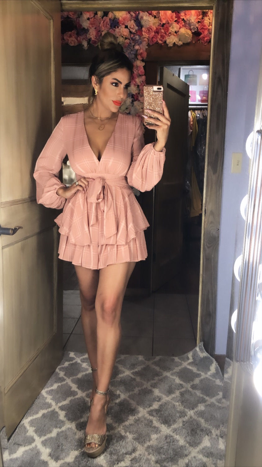 Thumbnail: Rose all day romper 
