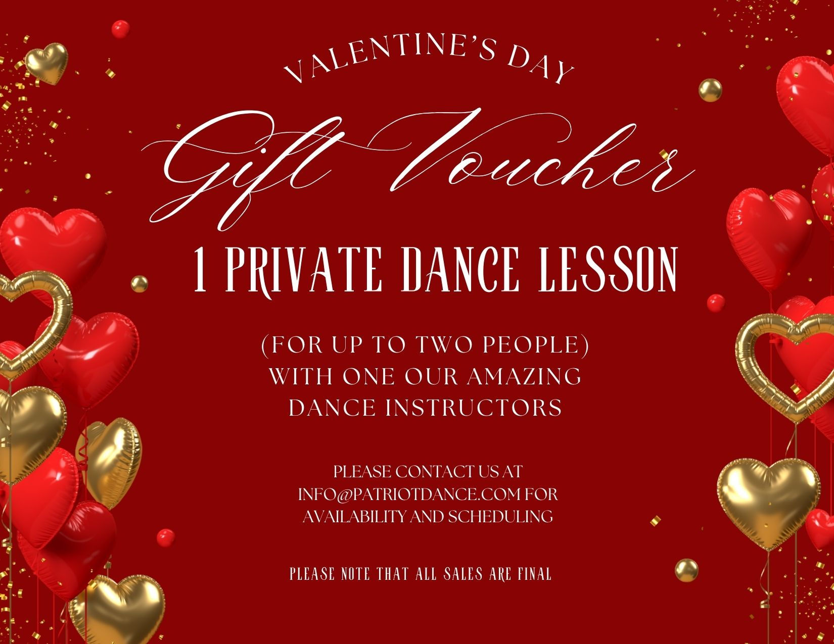 Gift of Dance: Valentine's Day