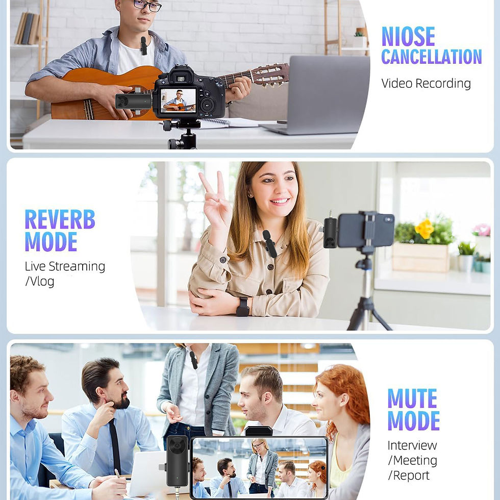 Thumbnail: 3 in 1 Wireless Microphone / Camera Stand / iPhone Stand