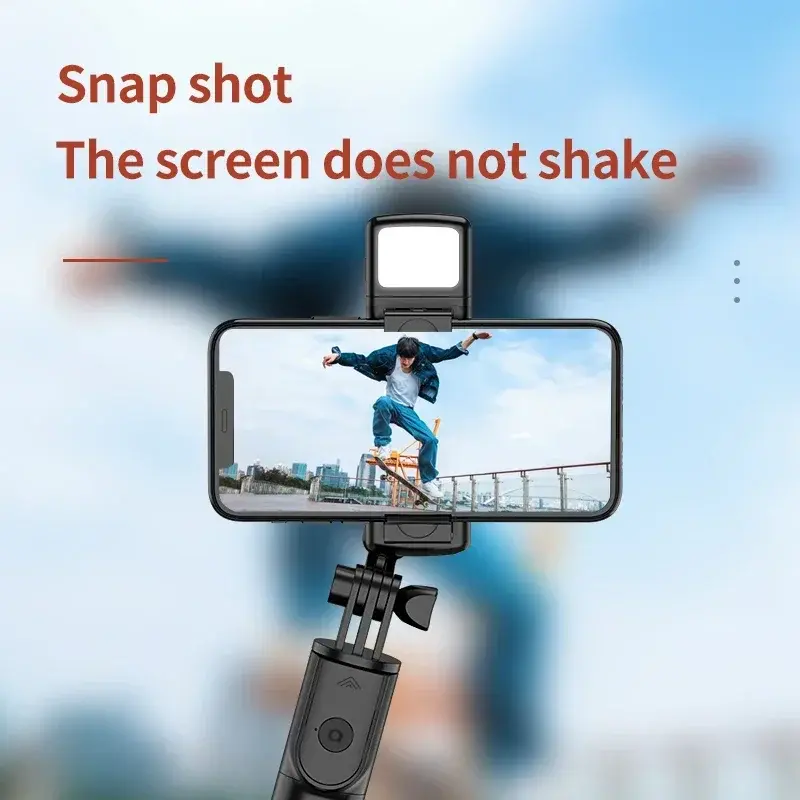 Thumbnail: New 3 In 1 Wireless Selfie Tripod With Fill Light Bluetooth Shutter Remote Contr