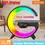Thumbnail: Wireless Charger Stand Stereo Bluetooth Speaker RGB Night Light Lamp Alarm Clock