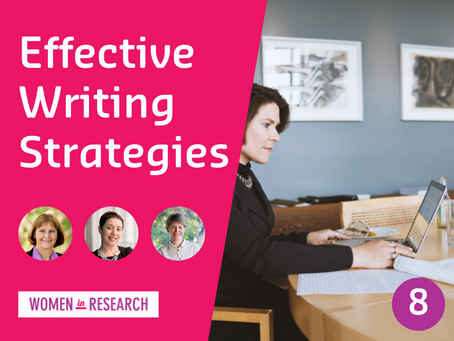 Webinar #8: Effective Writing Strategies