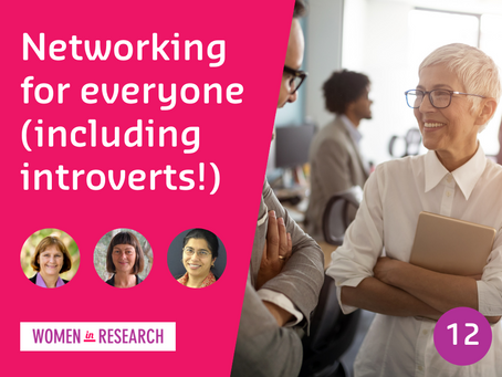 Webinar #12: Networking for Everyone (including Introverts)