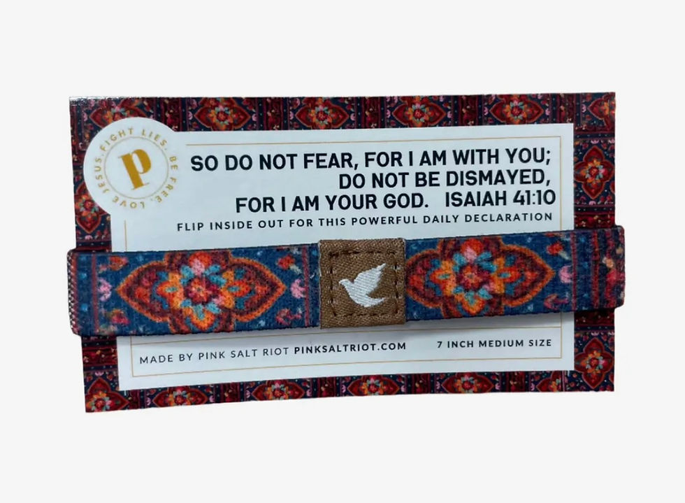 Thumbnail: Declaration Bracelet: Do Not Fear