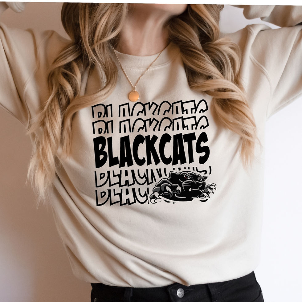Thumbnail: Split Repeat Mascot Team Sweatshirt