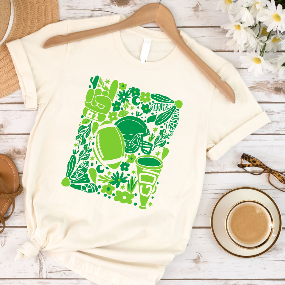 Thumbnail: Floral Collage Football