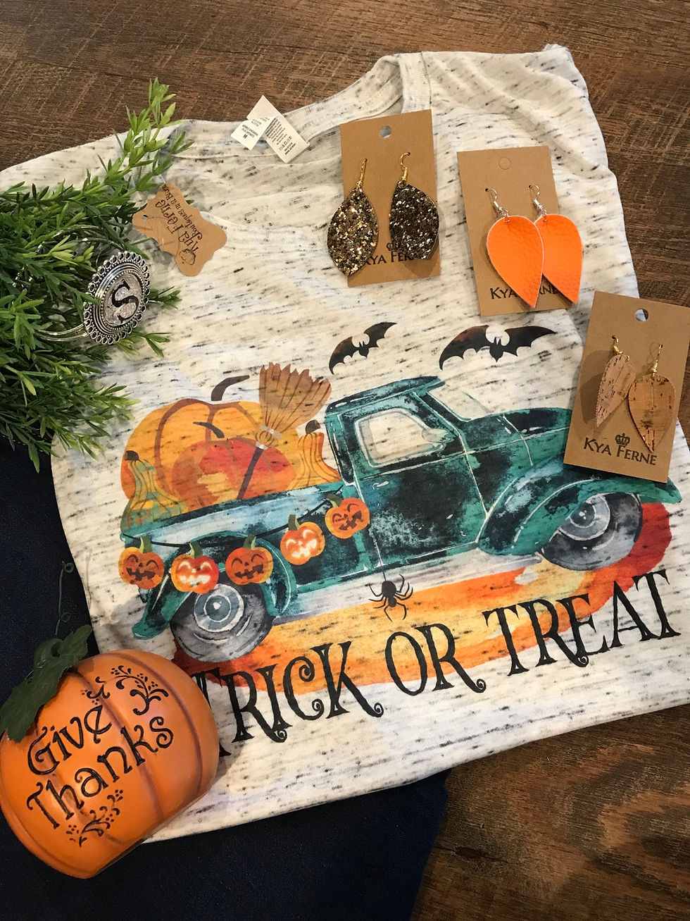 Marble truck Trick or Treat