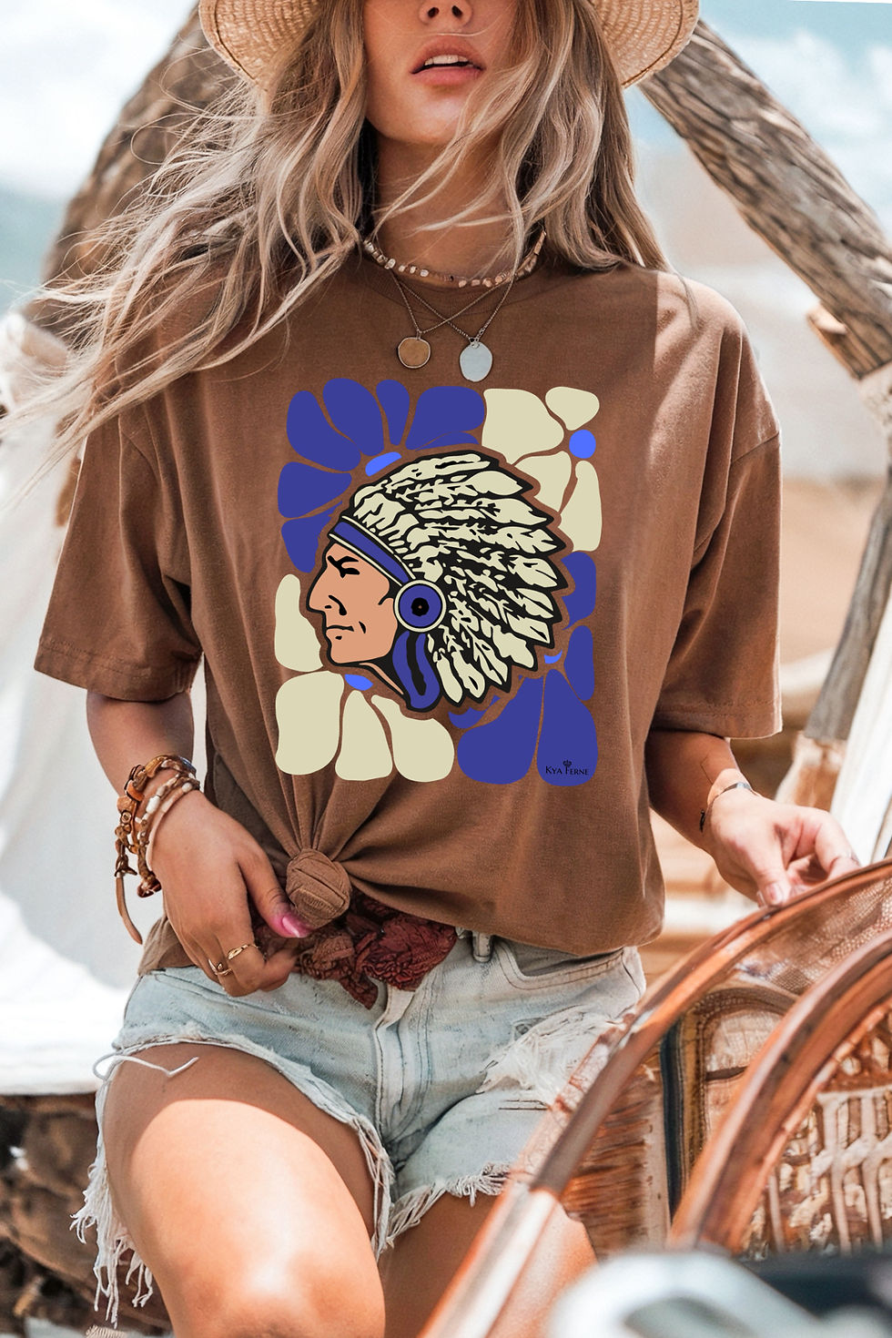 Thumbnail: Floral Mascot Team Tee