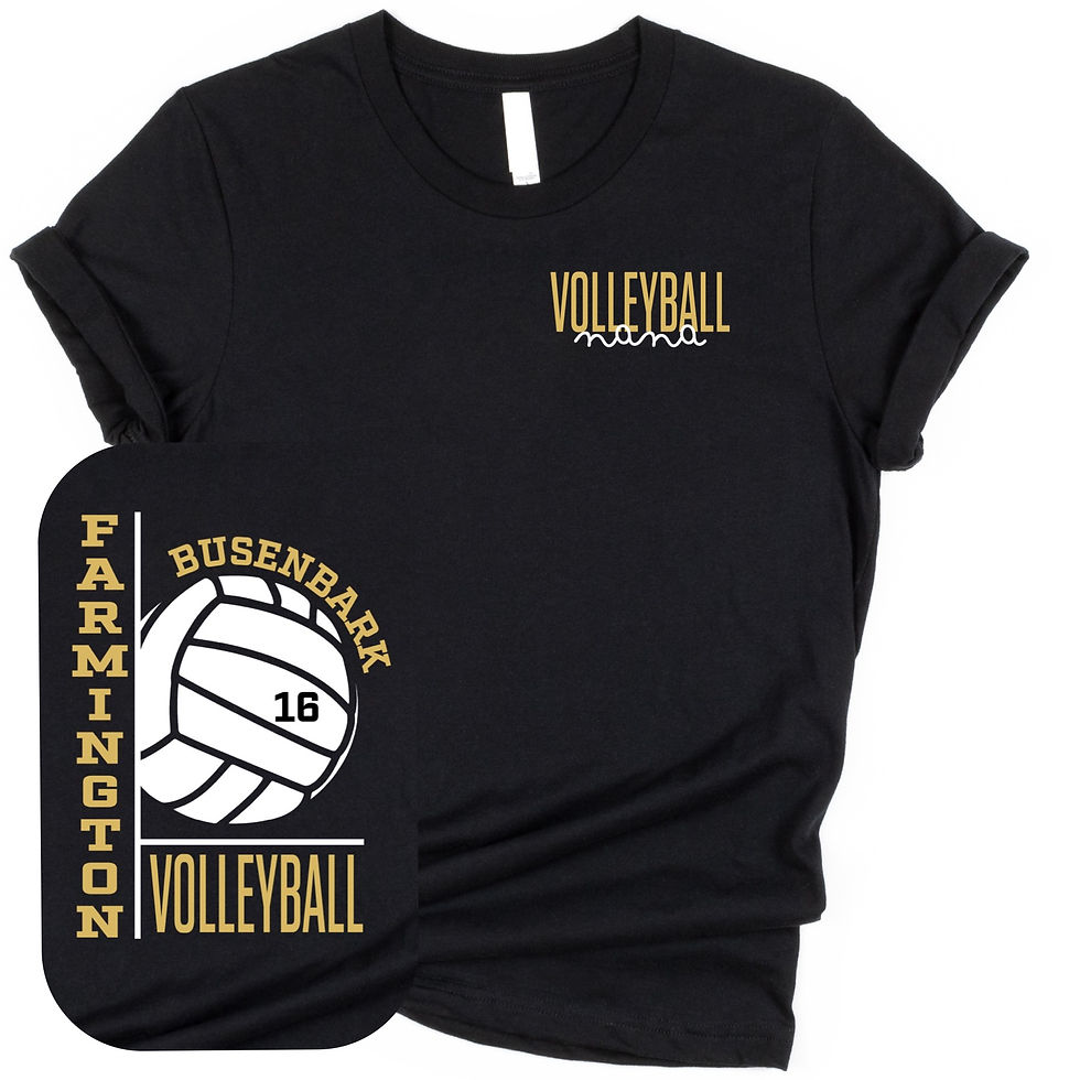 Thumbnail: Custom Sport Tee Front/Back