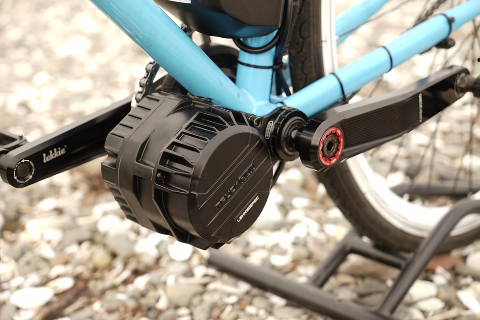 Thumbnail: Lekkie Buzz Bars - Left Offset Square Drive 170MM V3.1