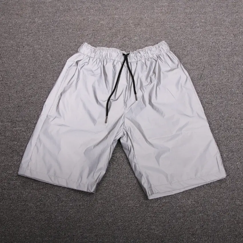 Thumbnail: Boy Summer Casual Reflective Hip Hop Shorts Nightclub Short Pants Sportwear Men