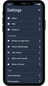 Settings Screen Prototype