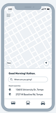 Home Screen Wireframe
