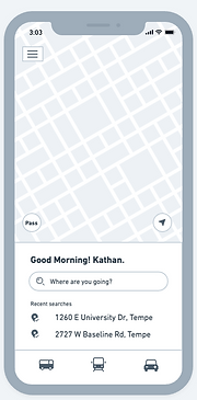 Home Screen Wireframe