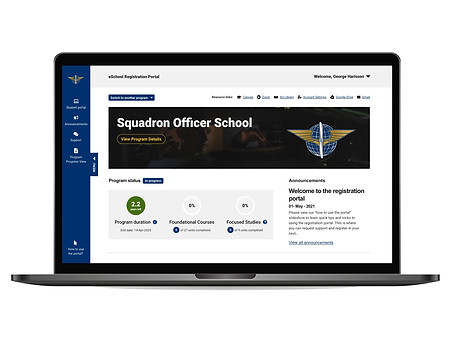 Final Design: A program duration dial showcasing the remaining years until program completion