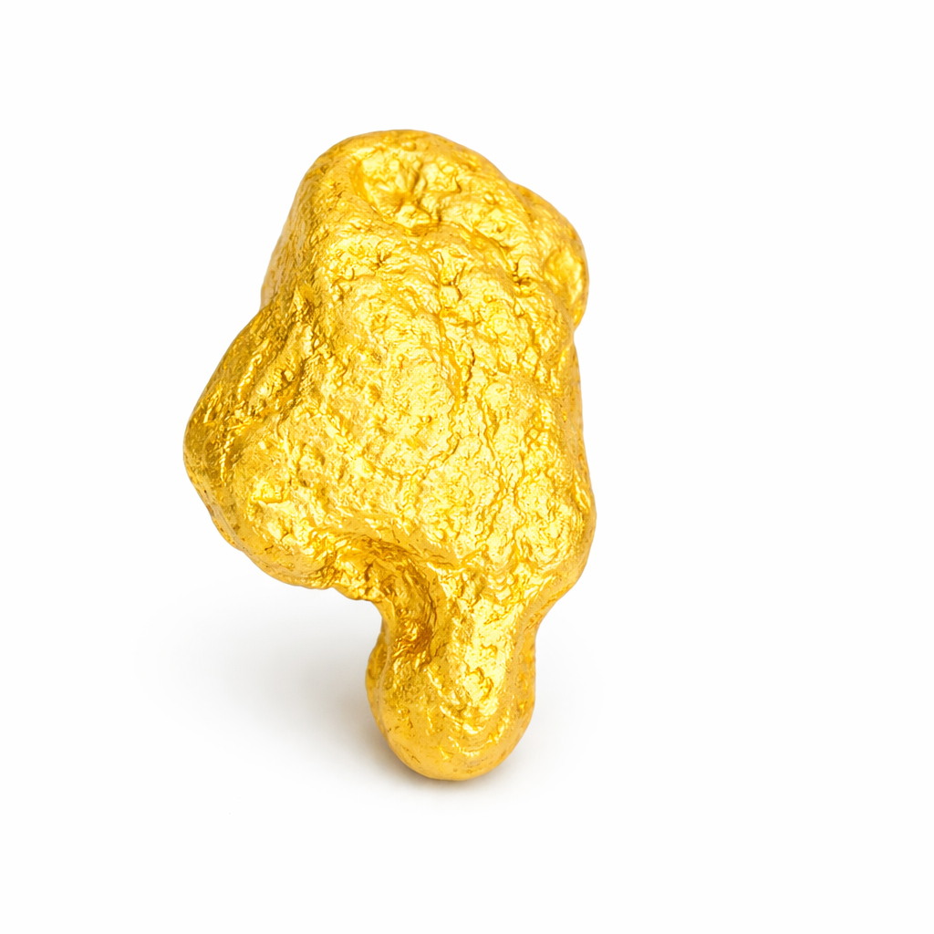 Natural Gold Nugget – 1.285 Gram Placer Gold – Authentic Raw Gold Specim