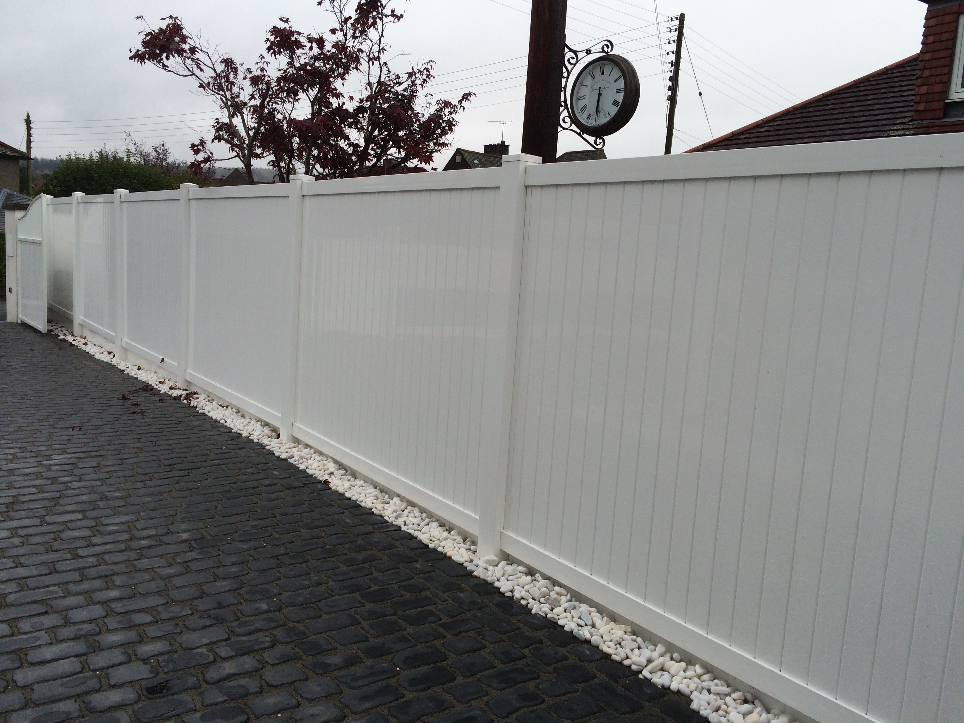 PVC Fencing PVC Railings HyClad.co.uk HyClad Ltd