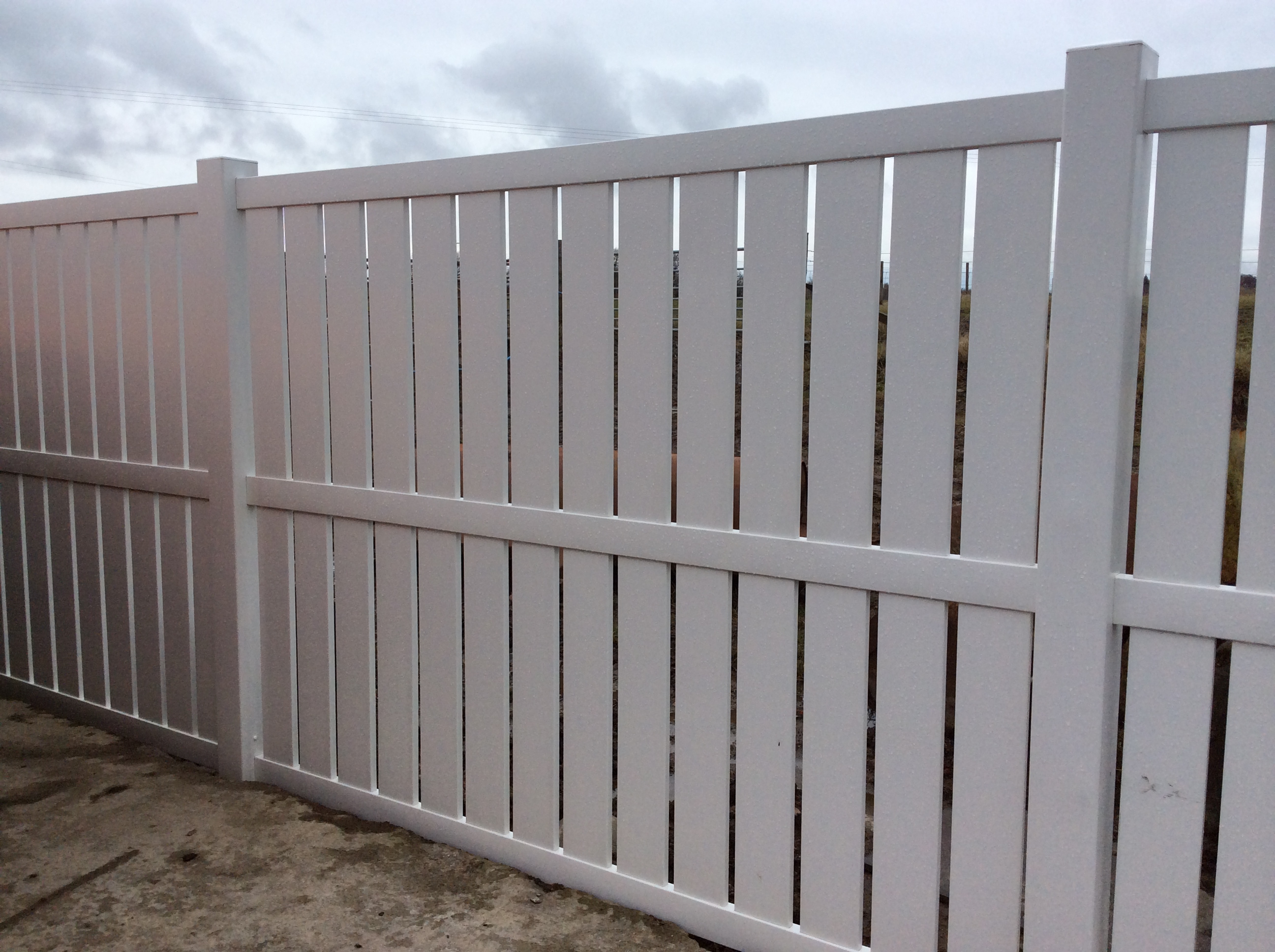 PVC Fencing PVC Railings HyClad.co.uk HyClad Ltd