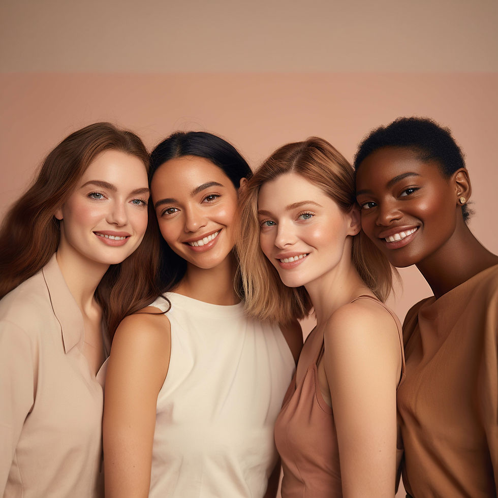 Diverse Women Smiling