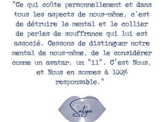 La souffrance doit devenir, elle aussi, harmonieuse. 