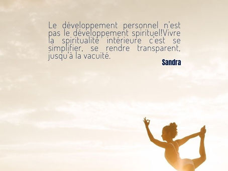 À propos du développement (indécent) de la spiritualité comme moyen d'avoir plus, d'accéder à ...