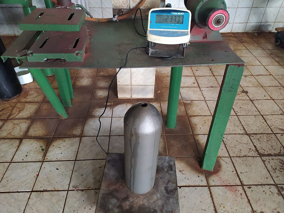 2ª ETAPA - TESTE HIDROSTÁTICO EM VASO DE ALTA PRESSÃO