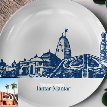 Ceramic Plate With Decaled Facade - Albert Hall
Size - 8,10,12 Diameter

Enhance your décor with a stunning ceramic plate featuring a detailed decaled façade. Perfect as a decorative centerpiece or wall art, this unique piece adds elegance and charm to any space