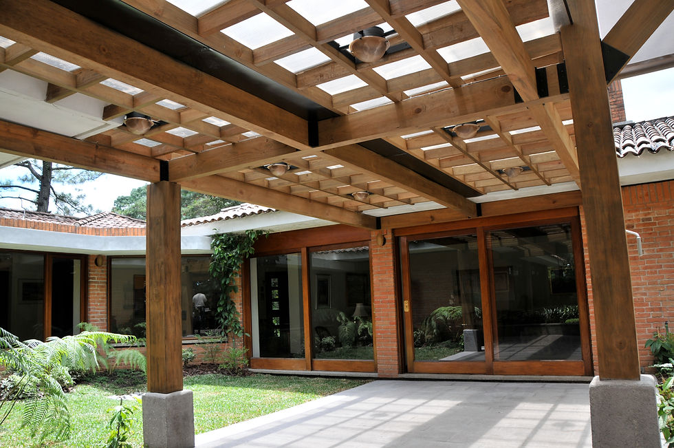 Pérgola Cuadricula DG