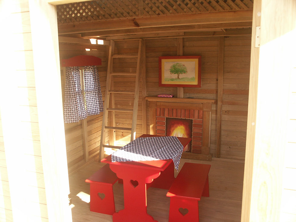 Mobiliario Infantil -Mesa Picnic Corazón