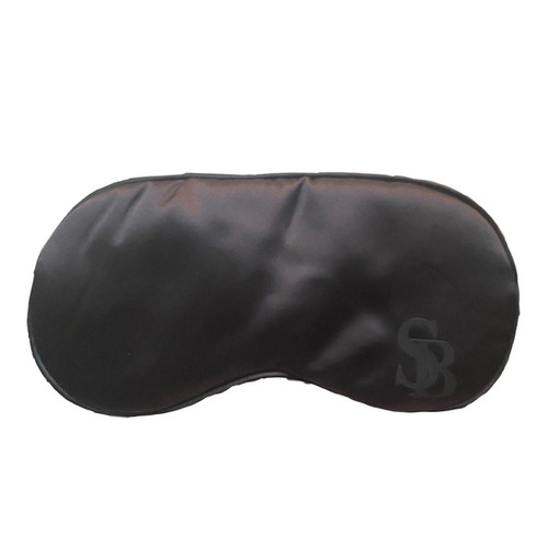 Black Satin Sleep Mask Scotch
