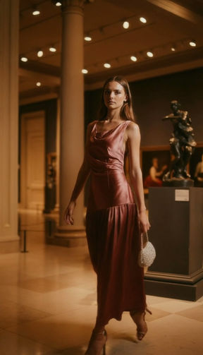 Rose gold dress | Azalea A La Mode