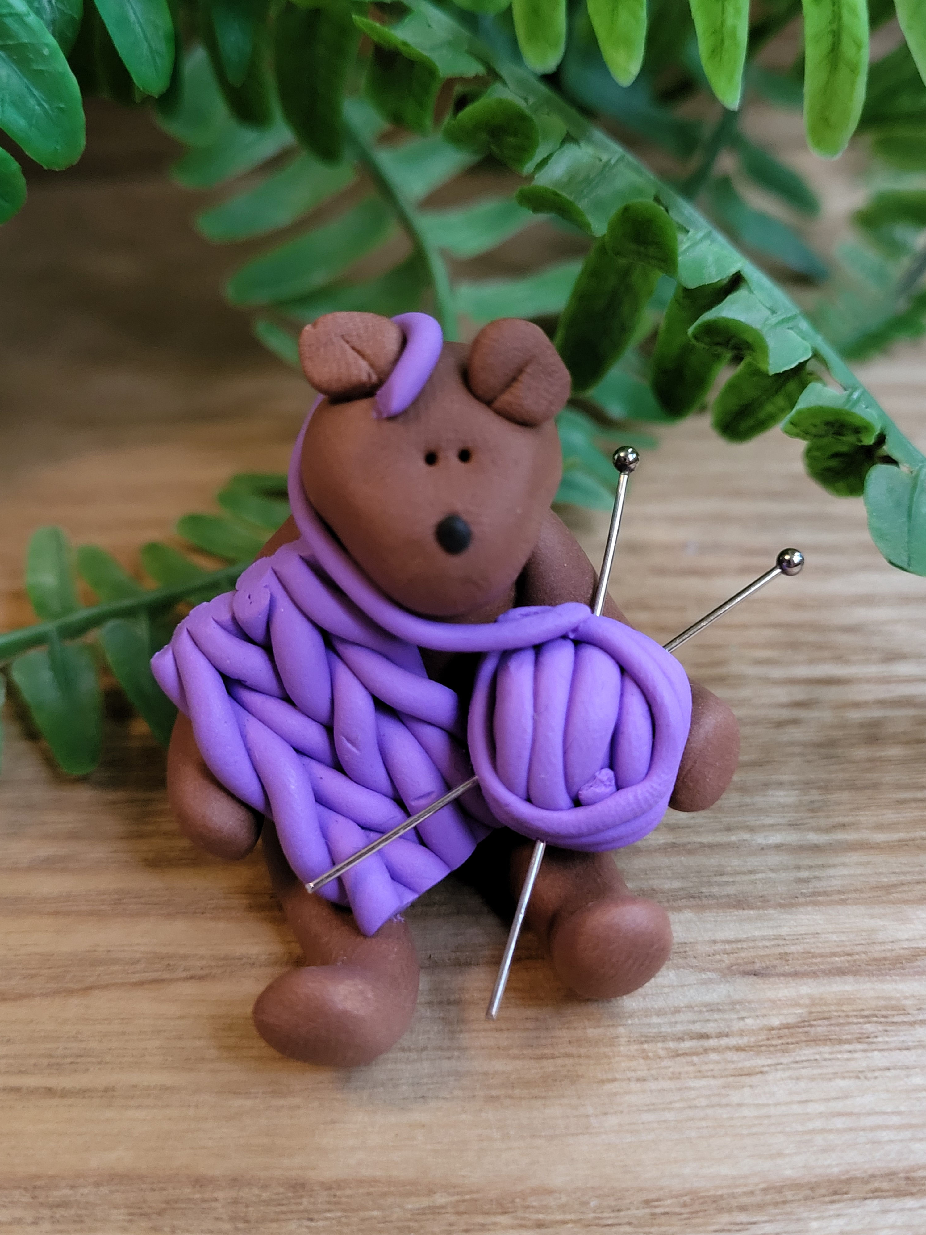 Knitting Bear