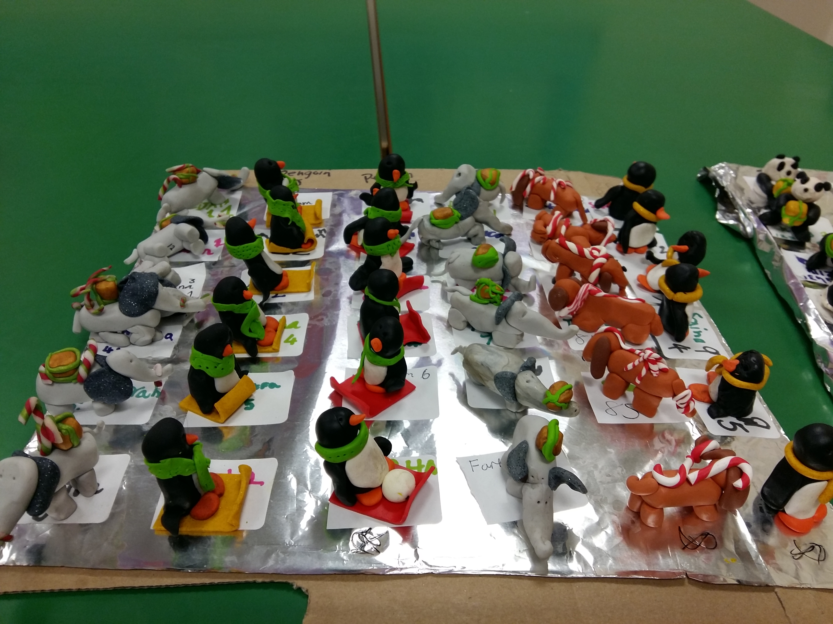 Christmas Tree Animals