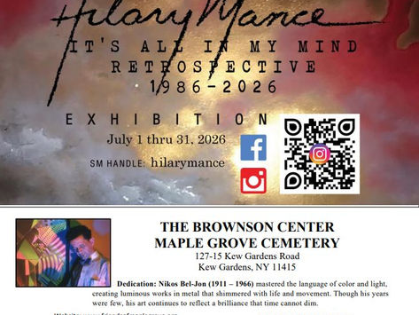 Hillary's Art Exhibition | July 2026