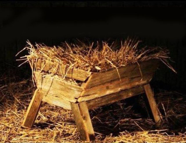 Image result for jesus in a manger uncomfortable