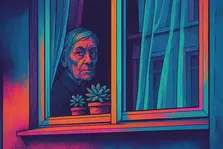 The Lady Behind the Glass
