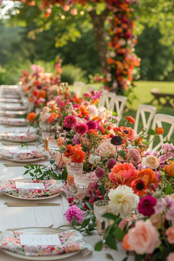 Baby shower à Gardanne dans un jardin arboré avec décoration naturelle et buffet sucré