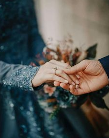 Echange d'alliance mariage