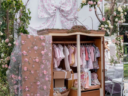 Table décorée pour une baby shower à Angoulême
