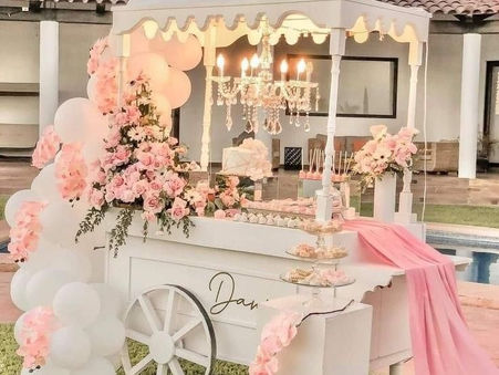 Baby shower à Montgeron - décoration élégante et cadre naturel pour une fête réussie.