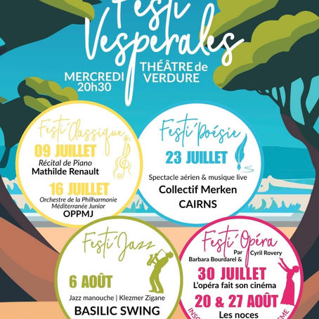les Festiv'Vespérales chaque mercredi soir à Sausset