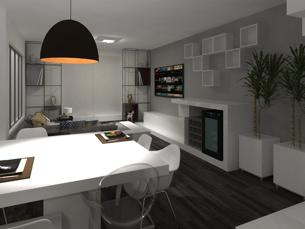 SALA E COZINHA