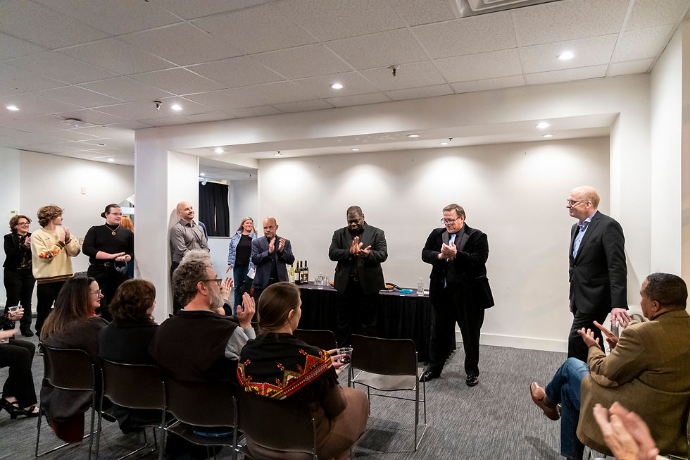Pre-Concert talk featuring Adam Rapa, Jeff Scott, Matt Neiss, and Øystein Baadsvik as part of 'World Class Brass All-Stars' on November 3, 2023.