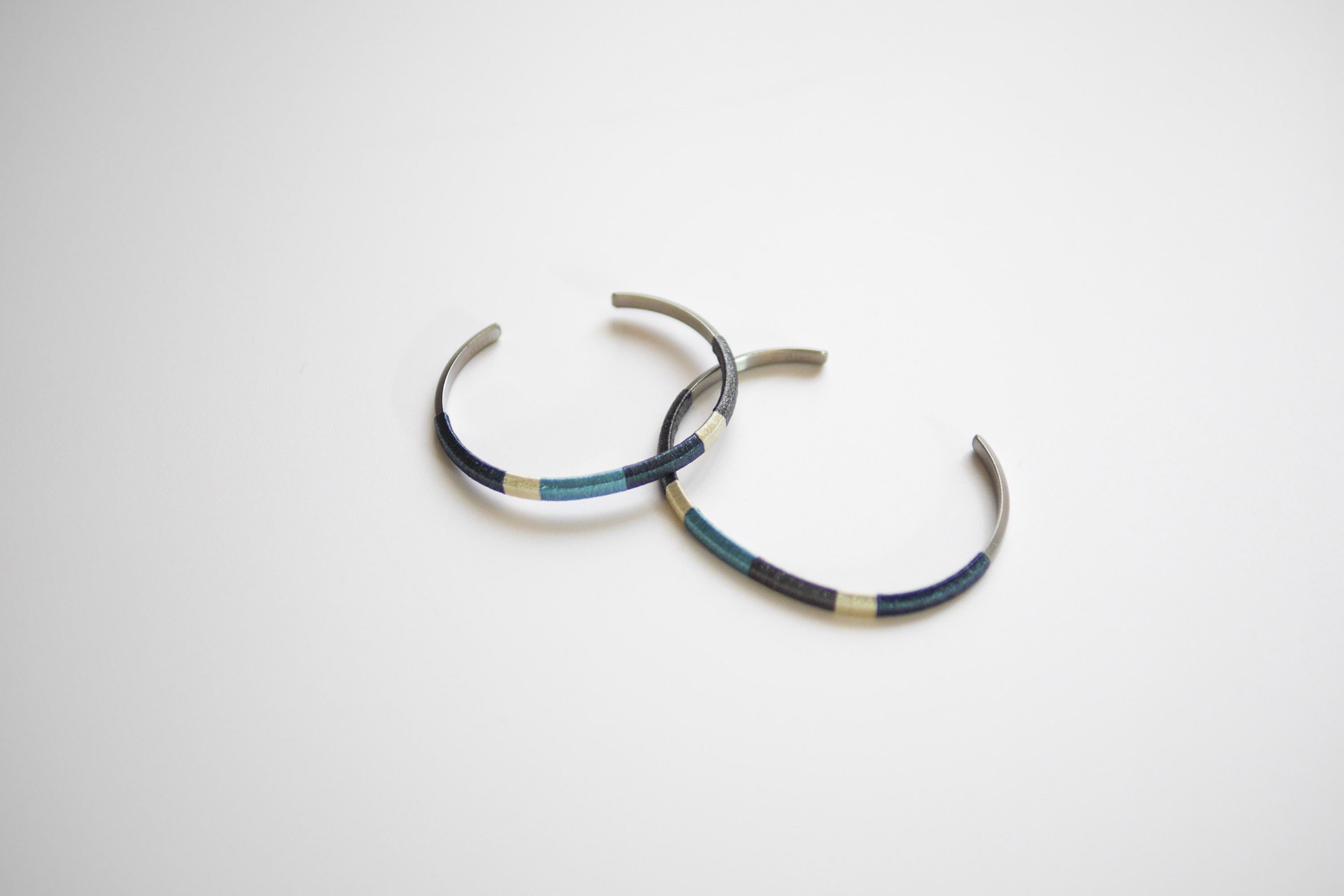 cerulean系列海藍色絲線手鐲