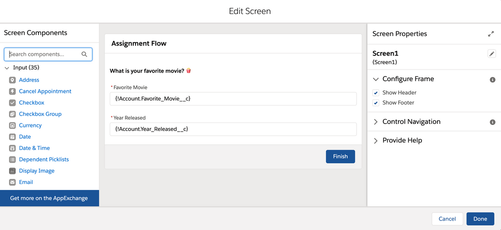 Salesforce flow assignment formula image