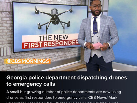 Drone as a First Responder News Story: Brookhaven GA