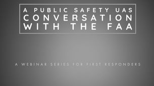 Webinar with the FAA 5/14 at 4 pm EST. The latest on COW(A)s
