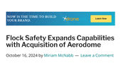Flock Safety acquires AERODOME