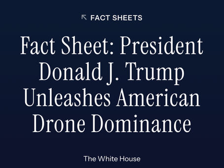 President signs Drone Executive Orders