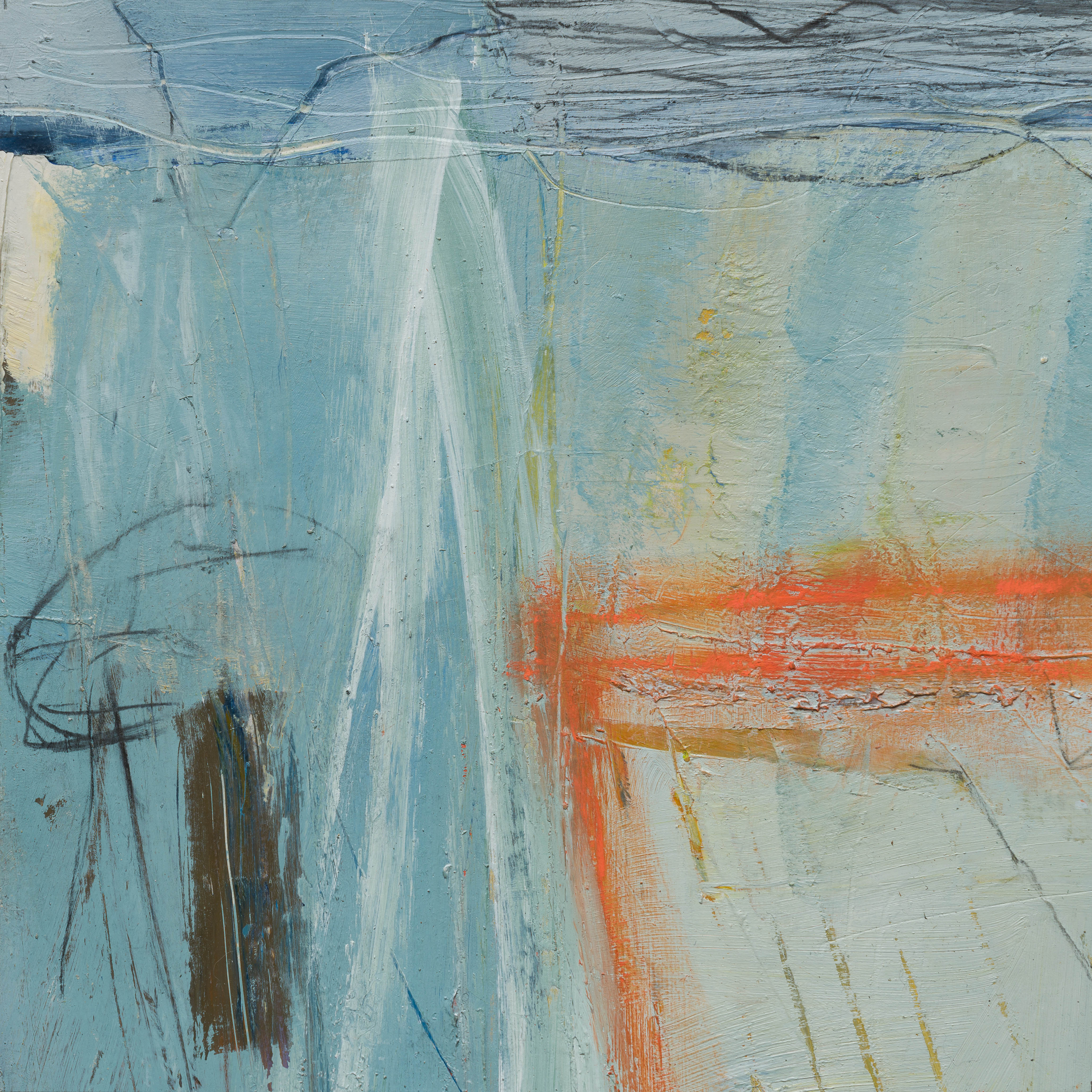 Long surf breaking (study)